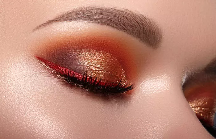 Stunning Red Eyeshadows for Every Skin Tone